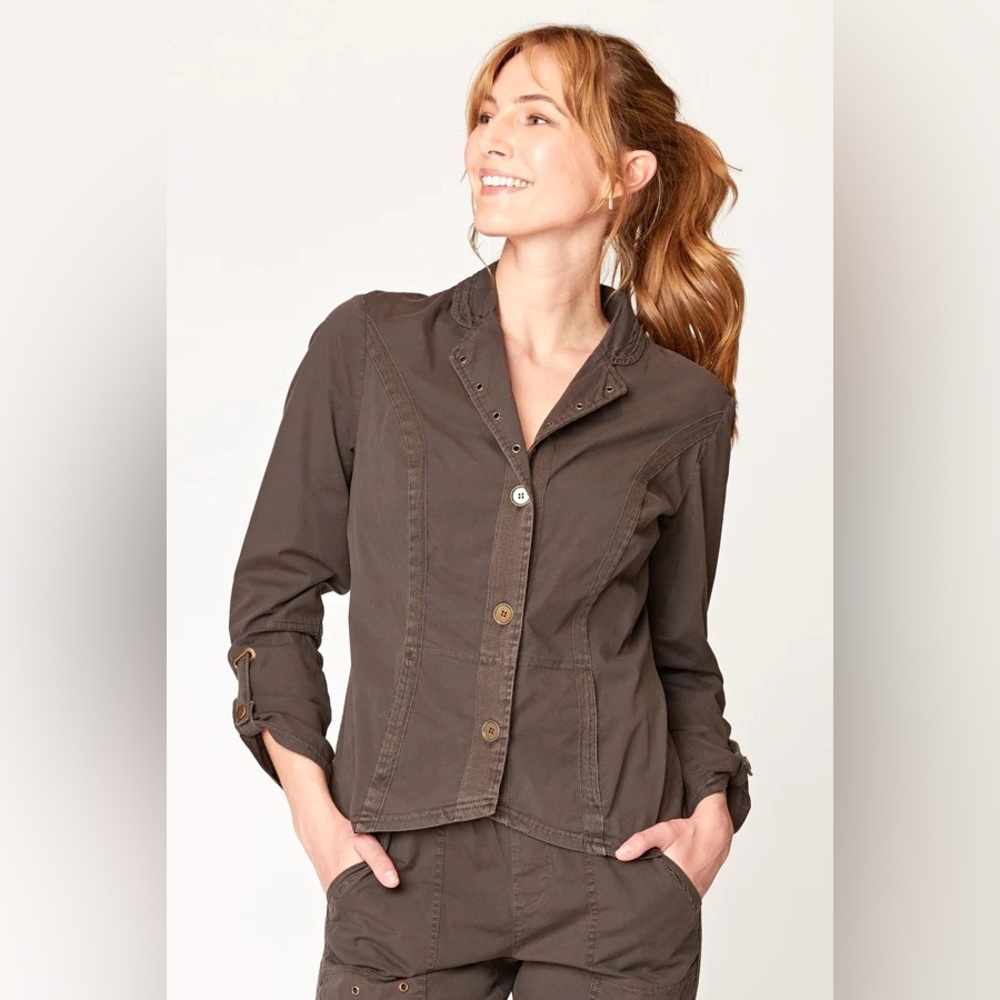 XCVI Coquille Jacket, Welded Iron - Picture 2 of 3